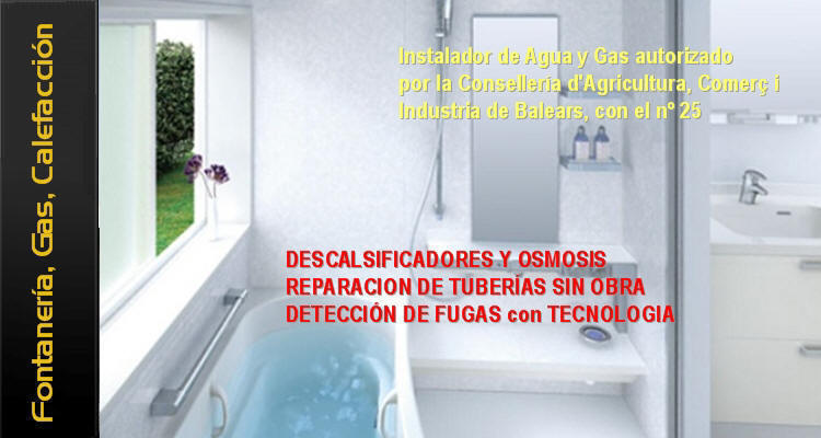 fontaneria, gas, calefacción